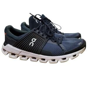 On Cloud Helion Sneakers Shoes Womens Size 9.5 Blue Crossfit Lace Up Cloudtec